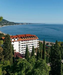 Город-курорт Гагра в Абхазии