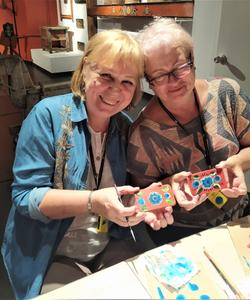 Мастер-класс по уральской домовой росписи