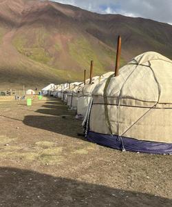 Юрты в Киргизии