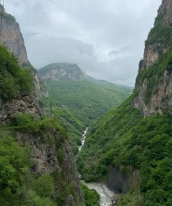 Черекская теснина в Кабардино-Балкарии