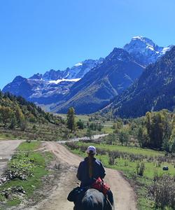 Конная прогулка в Архызе