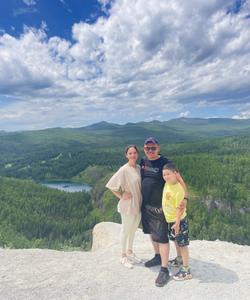 Туристы на Алтае