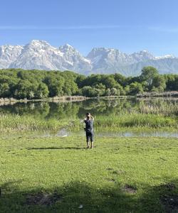 Ореховый лес в Киргизии