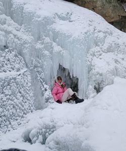 Водопад у села Усть-Сема