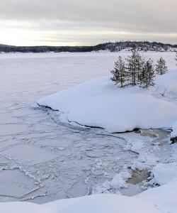 Ладожские шхеры зимой