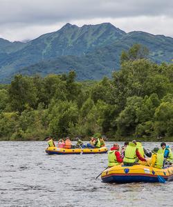Сплав по реке Быстрая