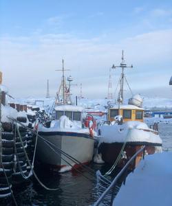 Корабли в Териберке