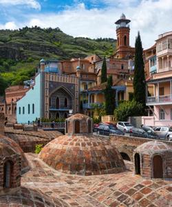 Серные бани в Тбилиси