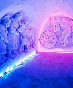 «Снежная деревня» в Кировске