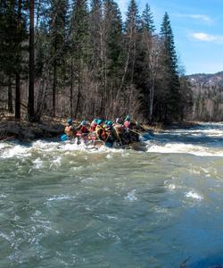 Сплав по реке Зилим, Башкирия