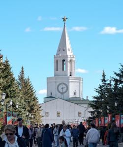 Спасская башня Казанского кремля