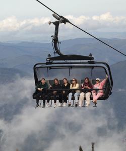 Канатная дорога на гору Малая Синюха, Манжерок