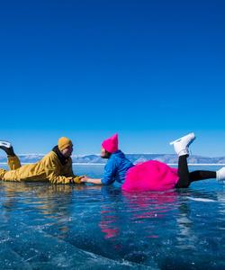 Экскрсия по льду Байкала