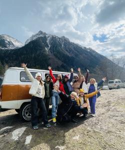 Туристы в Сочи