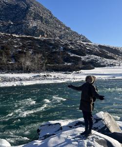 зима на Алтае
