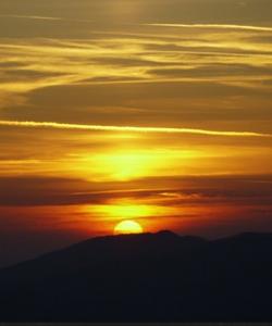 Вид на закат