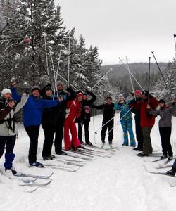 Лыжная прогулка Урал