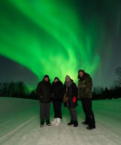 Охота за северным сиянием на Кольском полуострове
