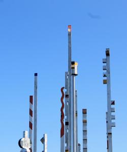 Арт-объекты на набережной Петрозаводска