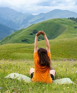 Турист в Кабардино-Балкарии