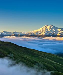 Вид на горы Кавказа