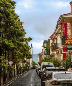 Красочные местные улицы