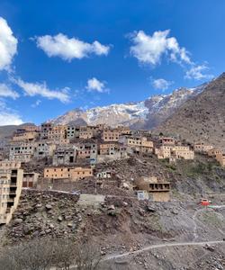 Горная деревня в Марокко