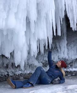 Лёд Байкала