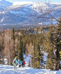 Поход на Поднебесные Зубья зимой