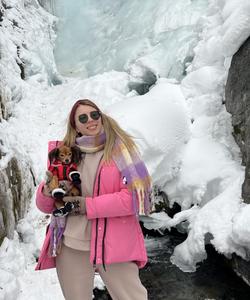 Камышлинский водопад зимой