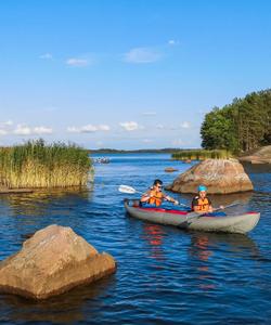 Острова Выборгского залива на каяках