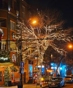 Зимний город