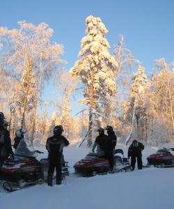 снегоходный тур на Урал