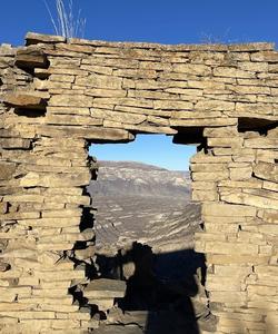 Заброшенный аул в Дагестане