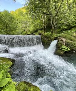 Водопад Псырцха в Новом Афоне