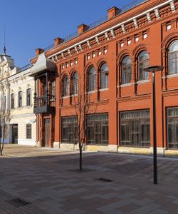 Пешеходная улица в центре Тулы