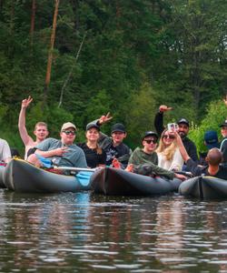 сплав по реке Клязьме