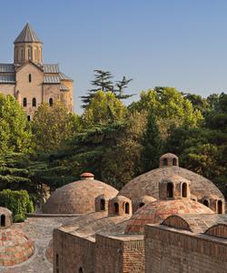 Серные бани в Грузии