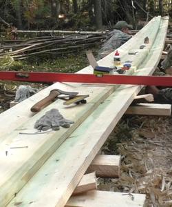 Обучающий тур со строительством лодки