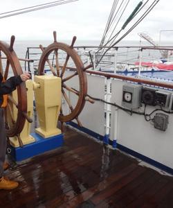 Парусник Мир в Балтийском море