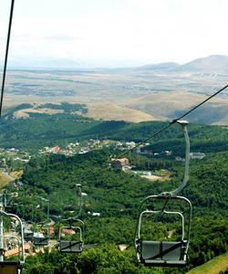 Канатная дорога Цахкадзора в Армении