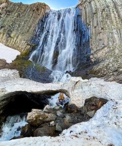 Водопад Терскол