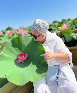 Цветение лотосов в Астрахани