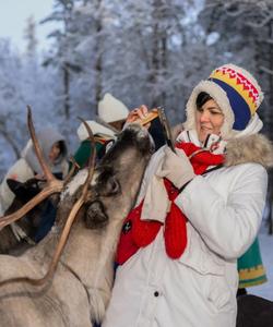 Саамская деревня в Мурманской области