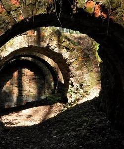 Бывший стекольный завод в Рязанской области