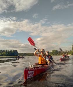 Ладожские шхеры на каяках