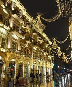 Улица Низами в Баку