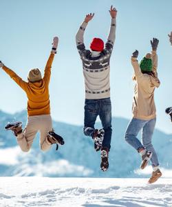 Зима в горах