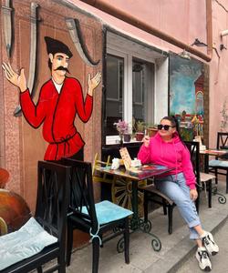 Турист в Грузии