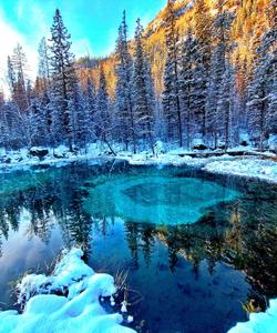 Гейзеровое озеро, Алтай